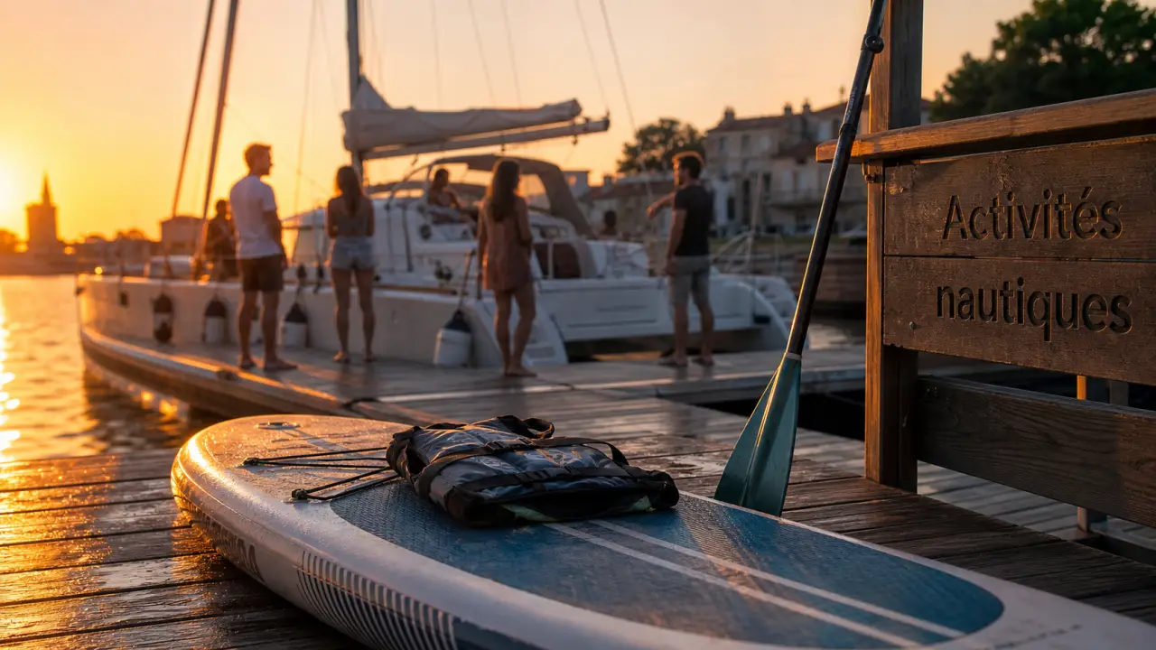 Activités sportives La Rochelle : paddle et kayak au Vieux-Port