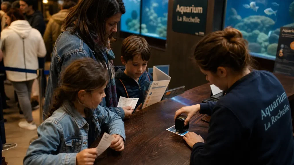 Aquarium La Rochelle tarif : billets et entrée