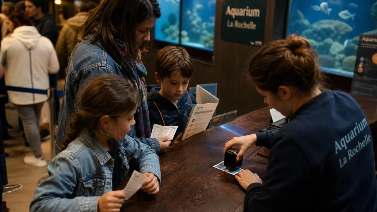 Aquarium La Rochelle tarif : billets et entrée