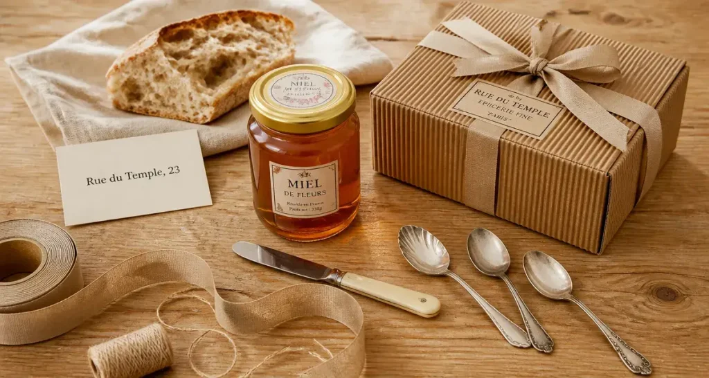 Famille Mary La Rochelle : miel et cadeaux rue du Temple