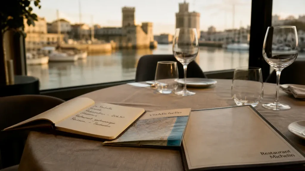 La Rochelle restaurants Michelin : table, carte ViaMichelin et Vieux-Port