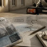 location week end maison la rochelle, carte du Vieux-Port et clés
