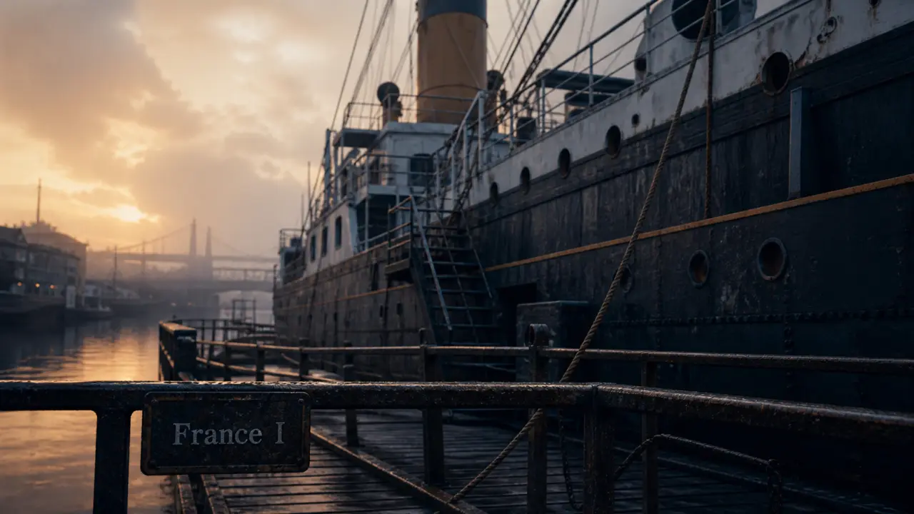 Musée maritime de La Rochelle : navire historique amarré au port