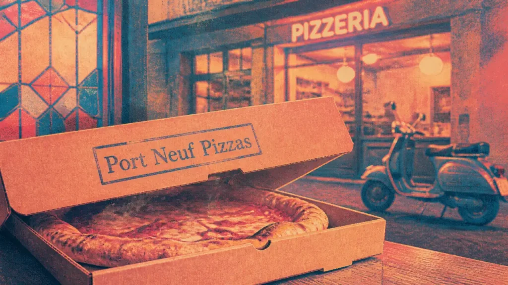 Pizza Port Neuf La Rochelle : Port Neuf Pizzas, croûte dorée