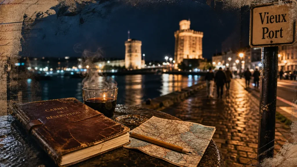 Que faire le 31 décembre à La Rochelle : Vieux Port, quais au soir