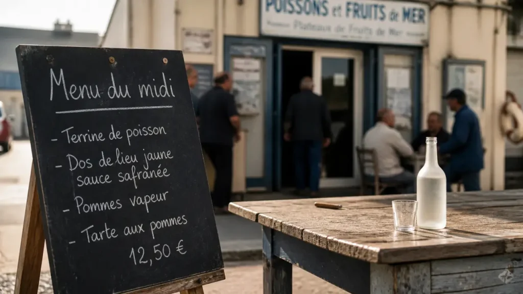 Restaurants La Pallice La Rochelle : menu du midi près du port