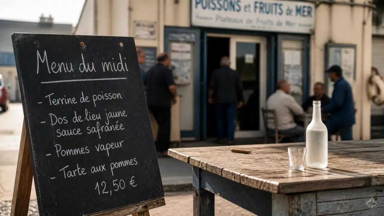 Restaurants La Pallice La Rochelle : menu du midi près du port