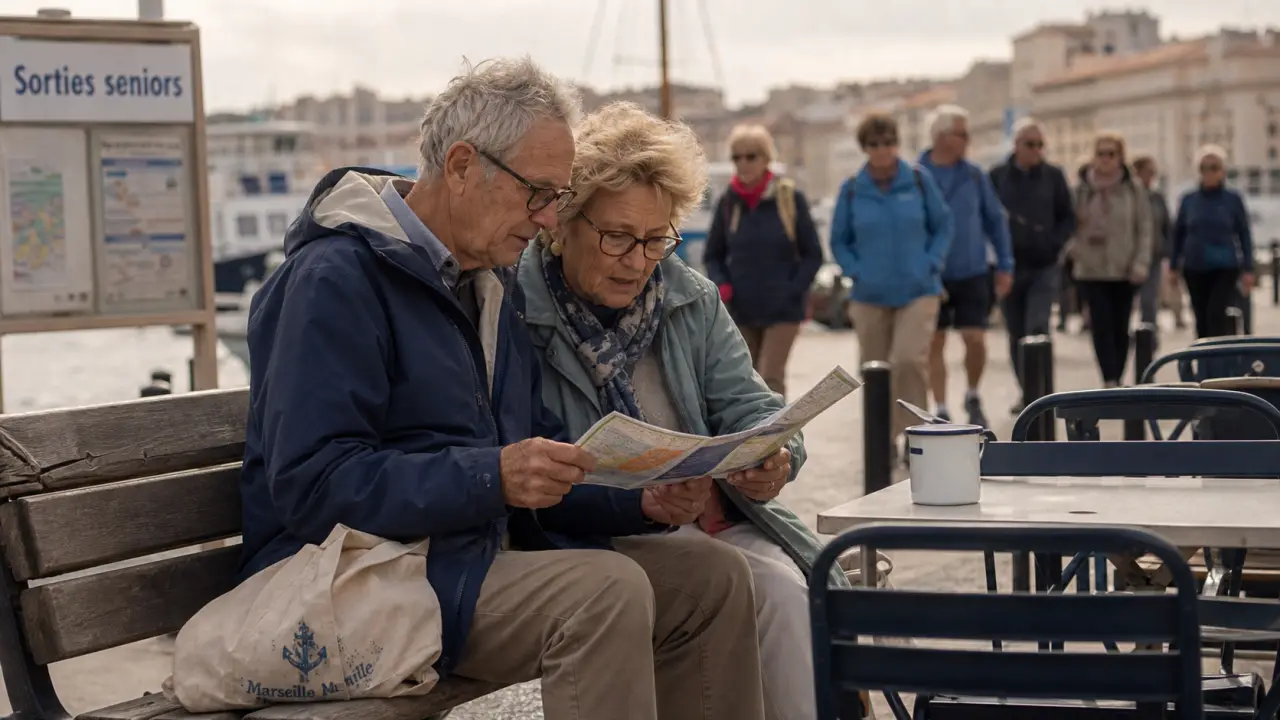 Seniors santé : sorties à La Rochelle (Charente-Maritime) près du Vieux-Port