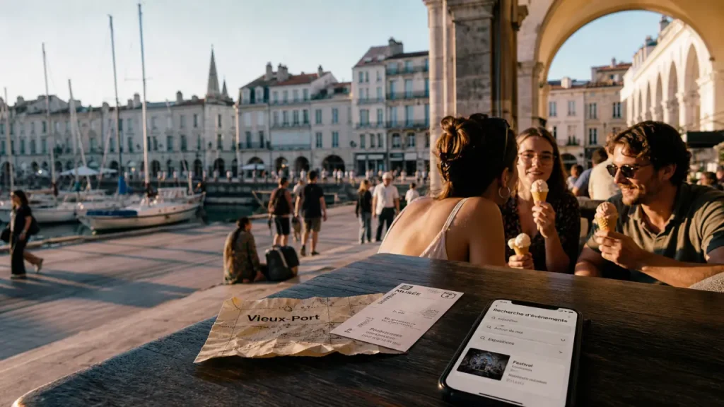 Sortir la Rochelle : café au Vieux-Port, carte et recherche d’événements