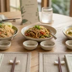 Thai famille La Rochelle : repas doux, sans piment, au restaurant