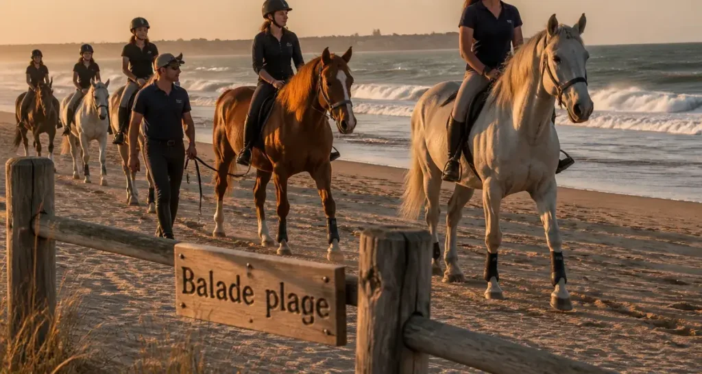 Balade à cheval sur la plage à La Rochelle : tarifs, niveaux requis et conseils pratiques