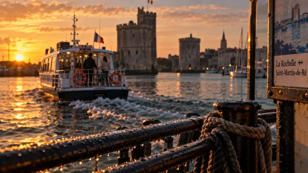 Embarcadère île de Ré La Rochelle : navette vers l’île de Ré