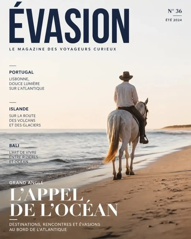 Balade à cheval sur la plage à La Rochelle