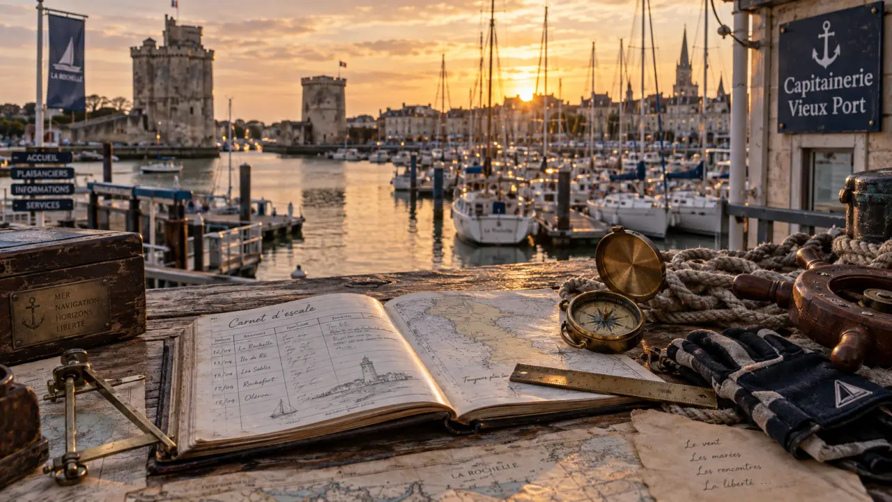 Port de la Rochelle capitainerie au Vieux Port