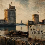 Port de La Rochelle histoire : Vieux-Port, tours et entrée du port