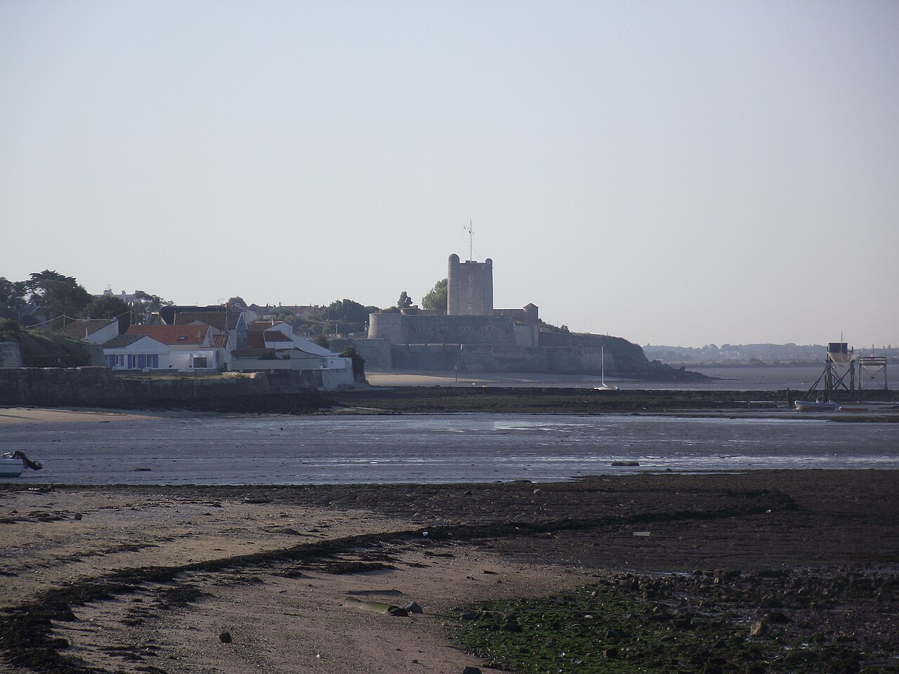 Fort Vauban à Fouras vu depuis la pointe de la Fumée